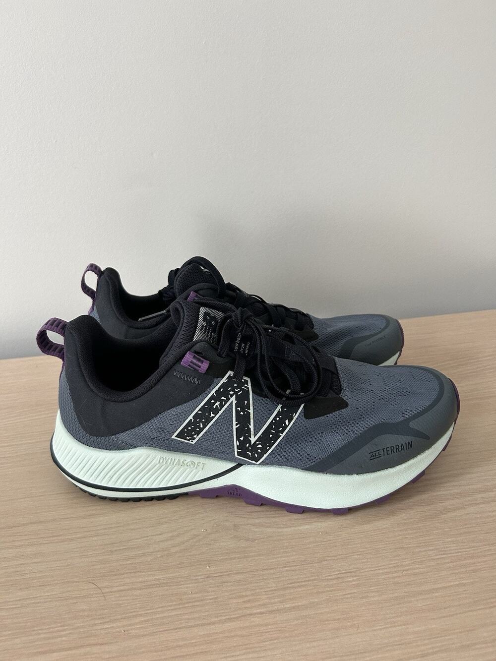 New Balance Womens All Terrain Nitrel Grey/Purple Dynasoft Shoes Size 10